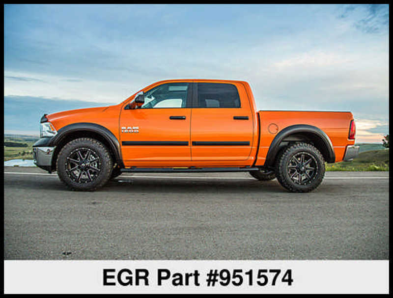 EGR Double Cab Front 41.5in Rear 28in Rugged Style Body Side Moldings EGR Double Cab Front 41.5in Rear 28in Rugged Style Body Side Moldings