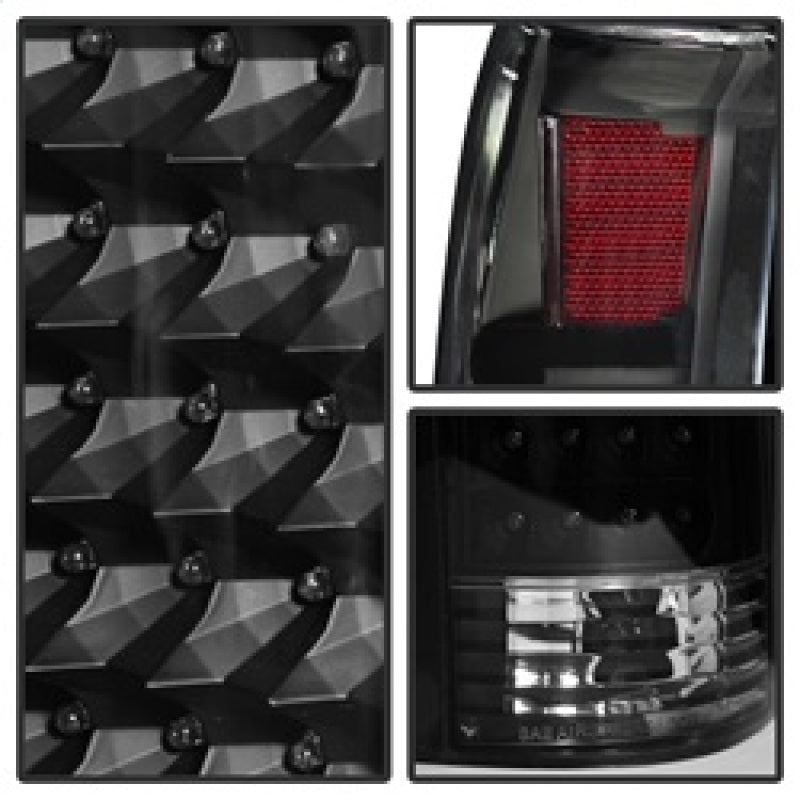 xTune Yukon Denali 99-00 LED Tail Lights Black ALT-JH-CCK88-LED-BK xTune Yukon Denali 99-00 LED Tail Lights Black ALT-JH-CCK88-LED-BK