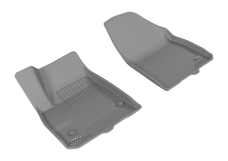 3D MAXpider 2017-2020 Cadillac XT5 Kagu 1st Row Floormat - Gray 3D MAXpider 2017-2020 Cadillac XT5 Kagu 1st Row Floormat - Gray