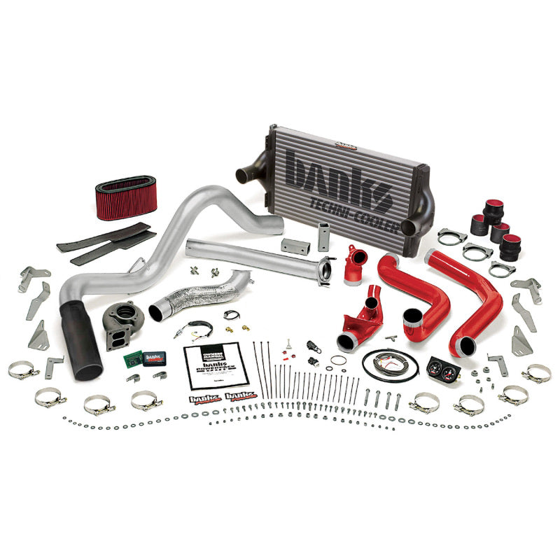 Banks Power 94-95.5 Ford 7.3L Man PowerPack System - SS Single Exhaust w/ Black Tip Banks Power 94-95.5 Ford 7.3L Man PowerPack System - SS Single Exhaust w/ Black Tip