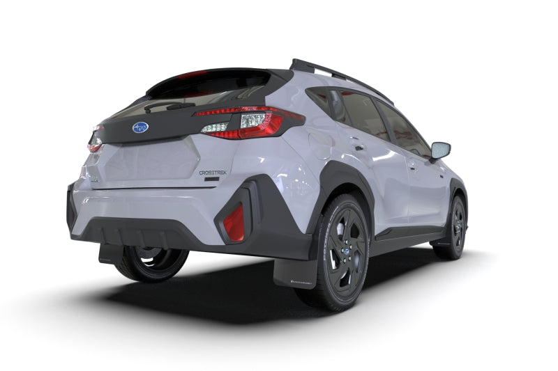 Rally Armor 24-25 Subaru Crosstrek Black UR Mud Flap Red Logo Rally Armor 24-25 Subaru Crosstrek Black UR Mud Flap Red Logo