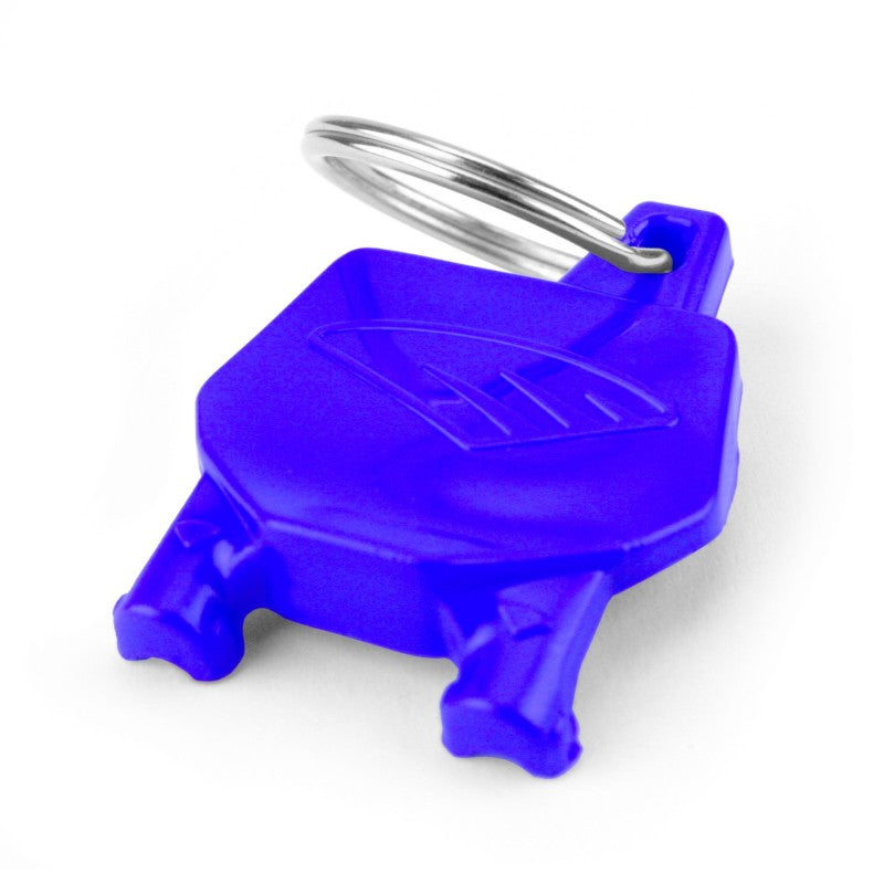 Cycra Key Ring with Number Plate - Blue Cycra Key Ring with Number Plate - Blue