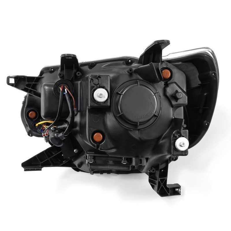 AlphaRex 12-15 Toyota Tacoma PRO-Series Projector Headlights Plank Style Alpha Black w/DRL AlphaRex 12-15 Toyota Tacoma PRO-Series Projector Headlights Plank Style Alpha Black w/DRL