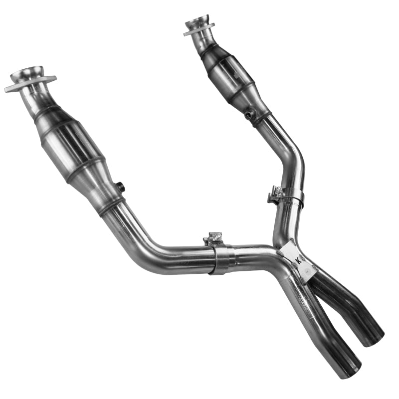 Kooks 05-10 Ford Mustang GT 4.6L 3V Auto/Manual 2 1/2in x 2 1/2in OEM Cat X Pipe Kooks HDR Req Kooks 05-10 Ford Mustang GT 4.6L 3V Auto/Manual 2 1/2in x 2 1/2in OEM Cat X Pipe Kooks HDR Req