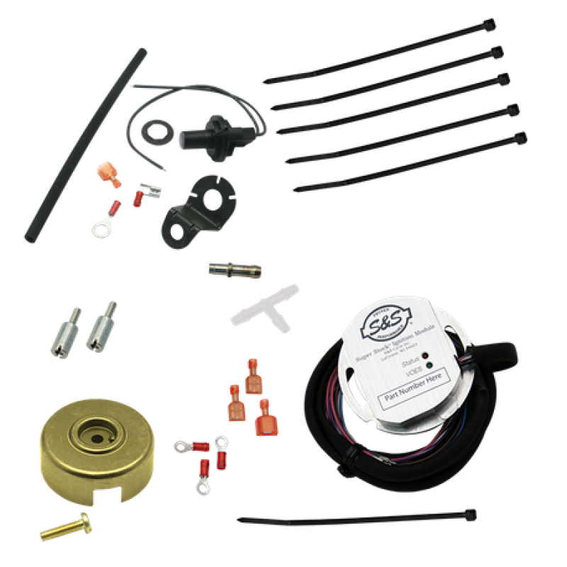 S&S Cycle 84-99 BT 96in Super Stock 96in Ignition Kit S&S Cycle 84-99 BT 96in Super Stock 96in Ignition Kit