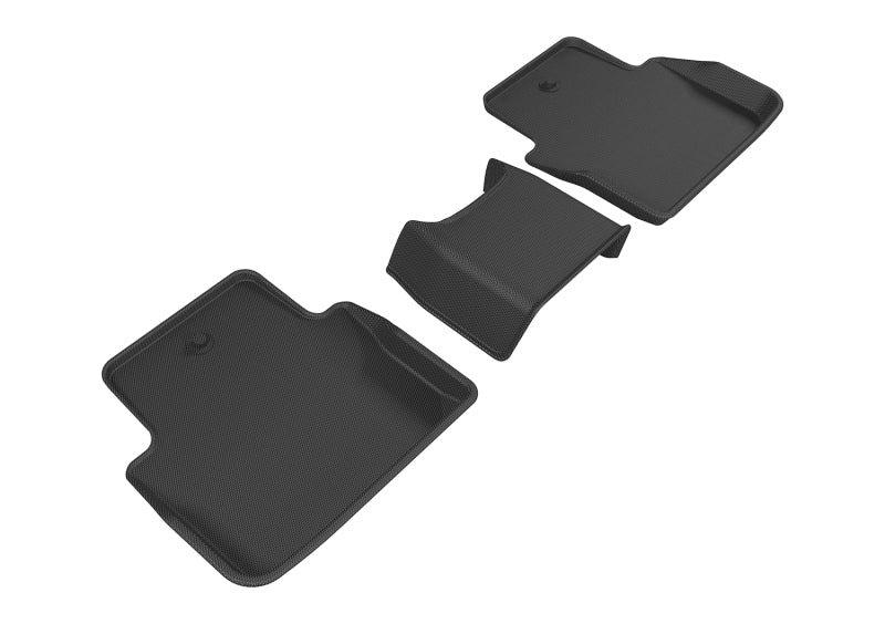 3D MAXpider 2015-2020 Acura TLX Kagu 2nd Row Floormats - Black 3D MAXpider 2015-2020 Acura TLX Kagu 2nd Row Floormats - Black