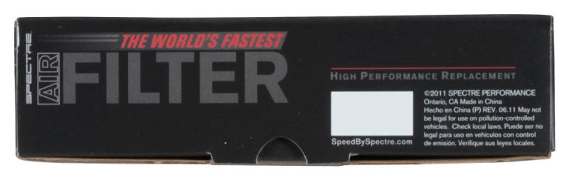 Spectre 2008 Acura TSX 2.4L L4 F/I Replacement Panel Air Filter Spectre 2008 Acura TSX 2.4L L4 F/I Replacement Panel Air Filter