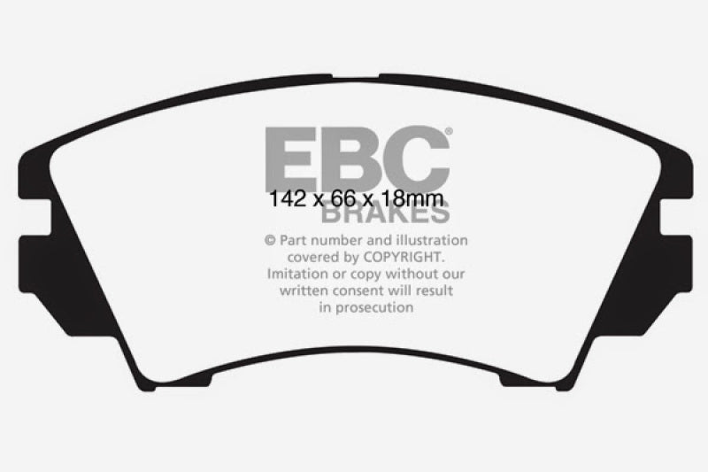 EBC 10+ Buick Allure (Canada) 3.0 Greenstuff Front Brake Pads EBC 10+ Buick Allure (Canada) 3.0 Greenstuff Front Brake Pads