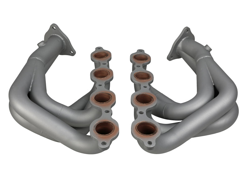aFe Twisted 304SS Header 2020 Chevy Corvette (C8) 6.2L V8 - Titanium Ceramic Coated aFe Twisted 304SS Header 2020 Chevy Corvette (C8) 6.2L V8 - Titanium Ceramic Coated