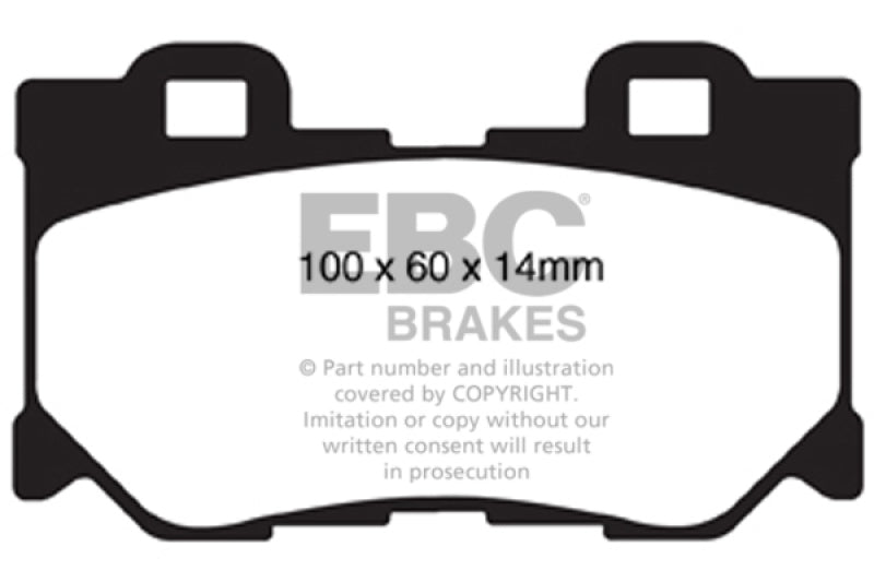 EBC 08-15 Infiniti G37 3.7 Bluestuff Rear Brake Pads EBC 08-15 Infiniti G37 3.7 Bluestuff Rear Brake Pads