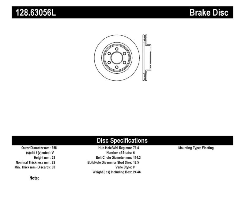 StopTech Drilled Sport Brake Rotor StopTech Drilled Sport Brake Rotor