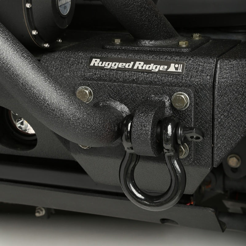 Rugged Ridge Black 9500lb 3/4in D-Ring Rugged Ridge Black 9500lb 3/4in D-Ring