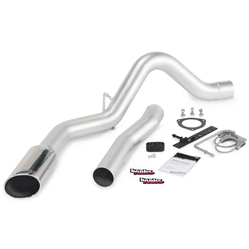 Banks Power 15 Chevy 6.6L LML ECLB/CCSB/CCLB Monster Exhaust Sys - SS Single Exhaust w/ Chrome Tip Banks Power 15 Chevy 6.6L LML ECLB/CCSB/CCLB Monster Exhaust Sys - SS Single Exhaust w/ Chrome Tip