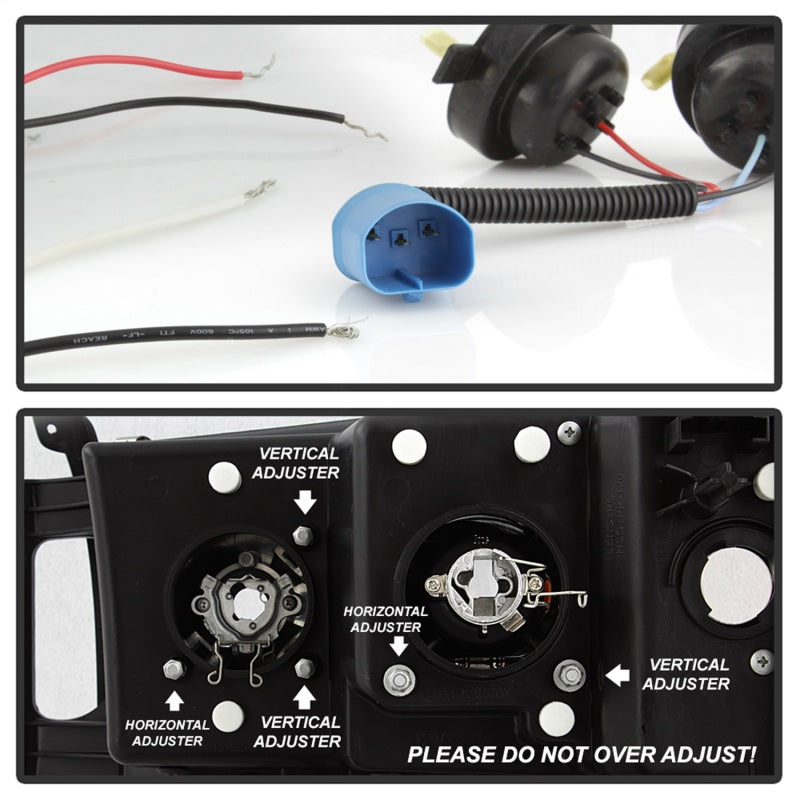 Spyder Dodge Ram 1500 02-05/Ram 2500 03-05 Projector Headlights LED Halo LED Chrm PRO-YD-DR02-HL-C Spyder Dodge Ram 1500 02-05/Ram 2500 03-05 Projector Headlights LED Halo LED Chrm PRO-YD-DR02-HL-C