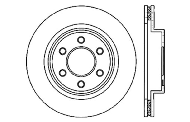 StopTech Drilled Sport Brake Rotor StopTech Drilled Sport Brake Rotor