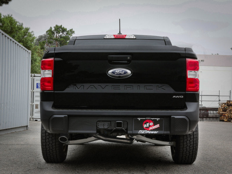 aFe 22-23 Ford Maverick EcoBoost L4 2.0L(t) Vulcan Series 2-1/2in 304 SS Cat-Back w/ Black Tip aFe 22-23 Ford Maverick EcoBoost L4 2.0L(t) Vulcan Series 2-1/2in 304 SS Cat-Back w/ Black Tip