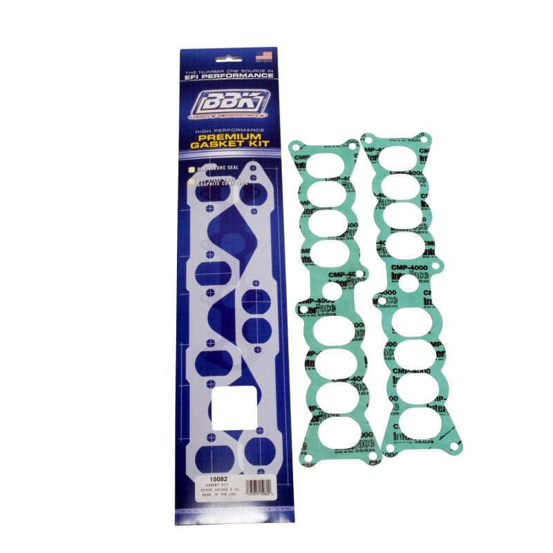 BBK 86-95 Mustang 5.0 Upper To Lower EFI Intake EFI Manifold Gasket Set Factory Ford BBK 86-95 Mustang 5.0 Upper To Lower EFI Intake EFI Manifold Gasket Set Factory Ford