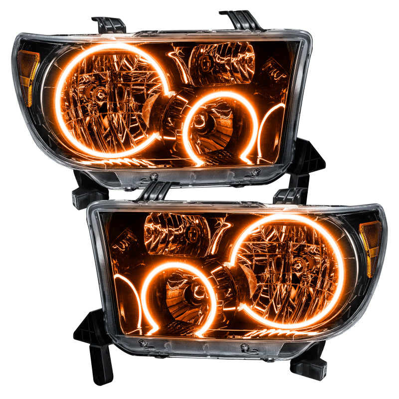 Oracle 07-11 Toyota Tundra Pre-Assembled Headlights - Black Housing - w/ BC1 Controller SEE WARRANTY Oracle 07-11 Toyota Tundra Pre-Assembled Headlights - Black Housing - w/ BC1 Controller SEE WARRANTY