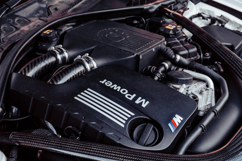 CSF 2014+ BMW M3/M4 (F8X) Top Mount Charge-Air-Cooler - Crinkle Black CSF 2014+ BMW M3/M4 (F8X) Top Mount Charge-Air-Cooler - Crinkle Black