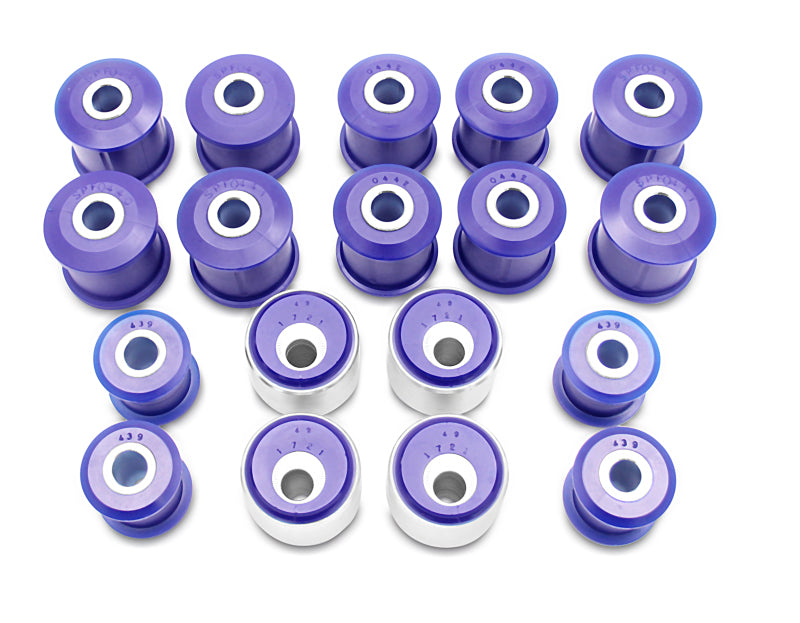 SuperPro 1991 Toyota Land Cruiser Base Front / Rear Vehicle Bushing Kit - 4 Deg. Caster Correction SuperPro 1991 Toyota Land Cruiser Base Front / Rear Vehicle Bushing Kit - 4 Deg. Caster Correction