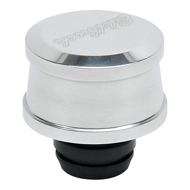 Edelbrock Billet Aluminum Breather w/ Polished Finish Edelbrock Billet Aluminum Breather w/ Polished Finish