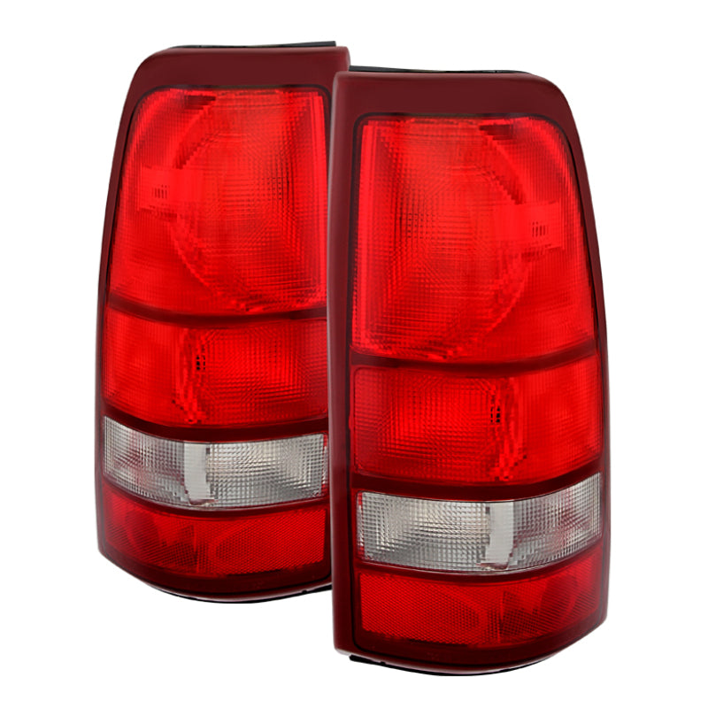 xTune Chevy Silverado 99-02 / GMC Sierra 99-06 OE Style Tail Lights Red Clear ALT-JH-CS99-OE-RC xTune Chevy Silverado 99-02 / GMC Sierra 99-06 OE Style Tail Lights Red Clear ALT-JH-CS99-OE-RC