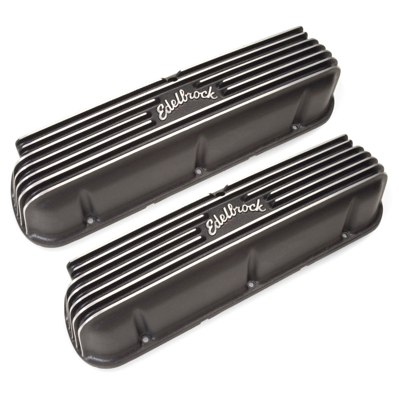 Edelbrock Valve Cover Classic Series Ford 1962-95 221 351W V8 Black Edelbrock Valve Cover Classic Series Ford 1962-95 221 351W V8 Black