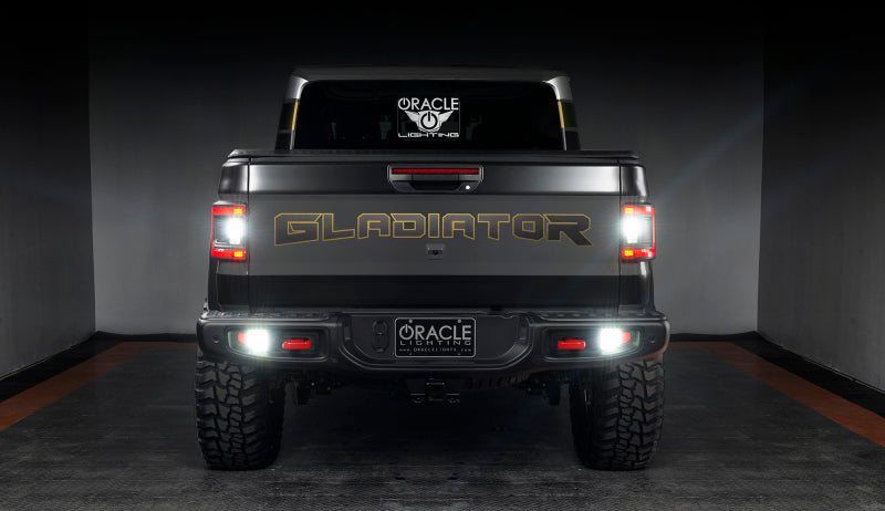 Oracle 2020+ Jeep Gladiator JT Flush Mount LED Tail Lights -  Tinted Lens SEE WARRANTY Oracle 2020+ Jeep Gladiator JT Flush Mount LED Tail Lights -  Tinted Lens SEE WARRANTY