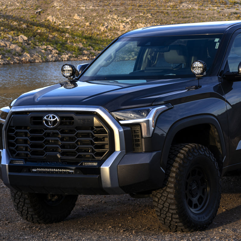 Rigid Industries 2022+ Toyota Tundra 6in. 360-Series A-Pillar Lighting Kit Rigid Industries 2022+ Toyota Tundra 6in. 360-Series A-Pillar Lighting Kit