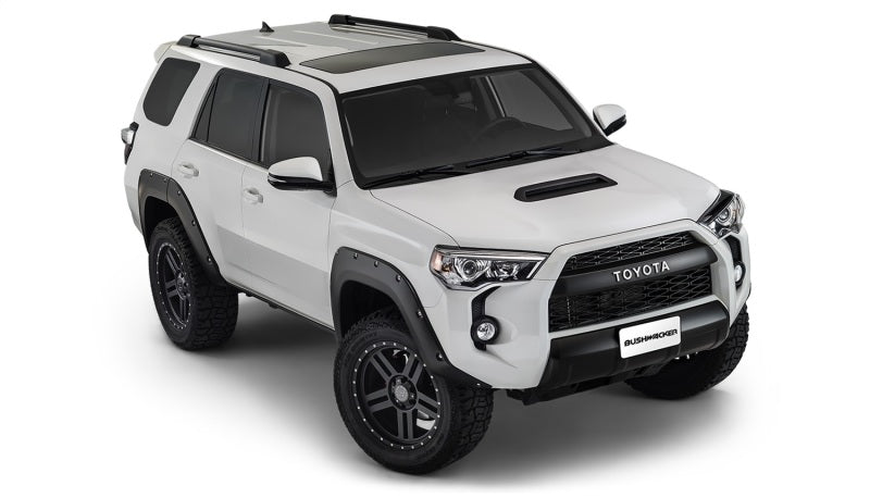 Bushwacker 14-18 Toyota 4Runner Pocket Style Flares 4pc Excludes Limited - Black Bushwacker 14-18 Toyota 4Runner Pocket Style Flares 4pc Excludes Limited - Black