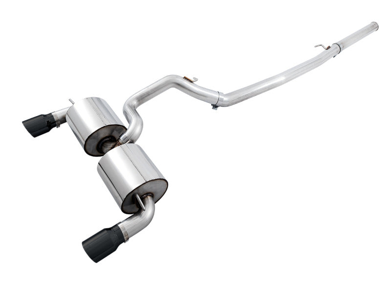 AWE Tuning Ford Focus RS Touring Edition Cat-back Exhaust - Non-Resonated - Diamond Black Tips AWE Tuning Ford Focus RS Touring Edition Cat-back Exhaust - Non-Resonated - Diamond Black Tips