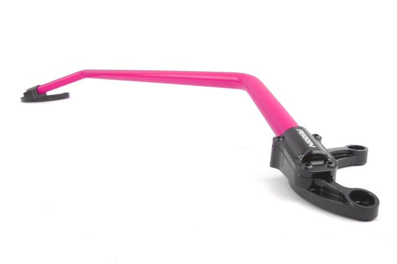 PERRIN 08-14 WRX/STI/Impreza / 14-18 Forester / 13-17 Crosstrek / 05-09 Legacy FR Strut Brace - Pink PERRIN 08-14 WRX/STI/Impreza / 14-18 Forester / 13-17 Crosstrek / 05-09 Legacy FR Strut Brace - Pink