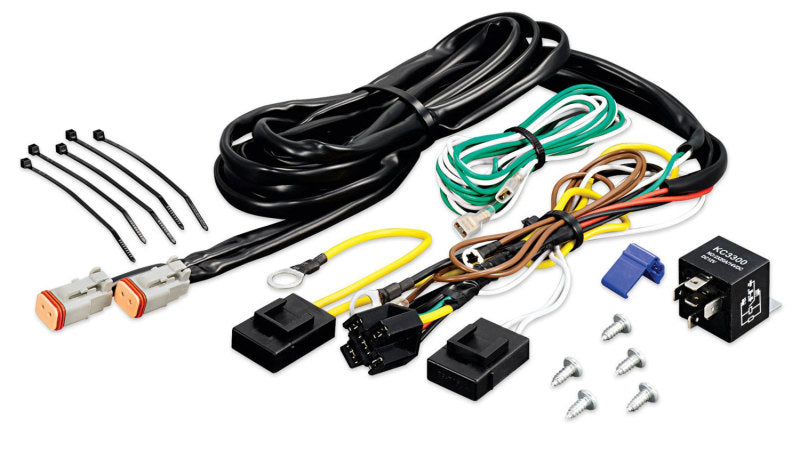 KC HiLiTES Add-On Wiring Harness for 6315 (Runs 1-2 Extra Lights/Relay Included) KC HiLiTES Add-On Wiring Harness for 6315 (Runs 1-2 Extra Lights/Relay Included)
