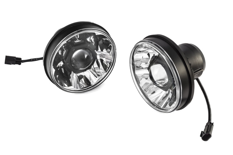 KC HiLiTES 07-18 Jeep JK (Not for Rubicon/Sahara) 7in. Gravity LED Pro DOT Headlight (Pair Pack Sys) KC HiLiTES 07-18 Jeep JK (Not for Rubicon/Sahara) 7in. Gravity LED Pro DOT Headlight (Pair Pack Sys)