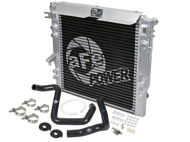 aFe BladeRunner GT Series Bar and Plate Radiator w/ Black Hoses 12-18 Jeep Wrangler (JK) V6 3.6L aFe BladeRunner GT Series Bar and Plate Radiator w/ Black Hoses 12-18 Jeep Wrangler (JK) V6 3.6L