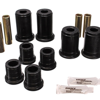 Energy Suspension 92-94 K-5 Blazer / 92-99 Denali/Suburban/Yukon Black Front Control Arm Bushing Set