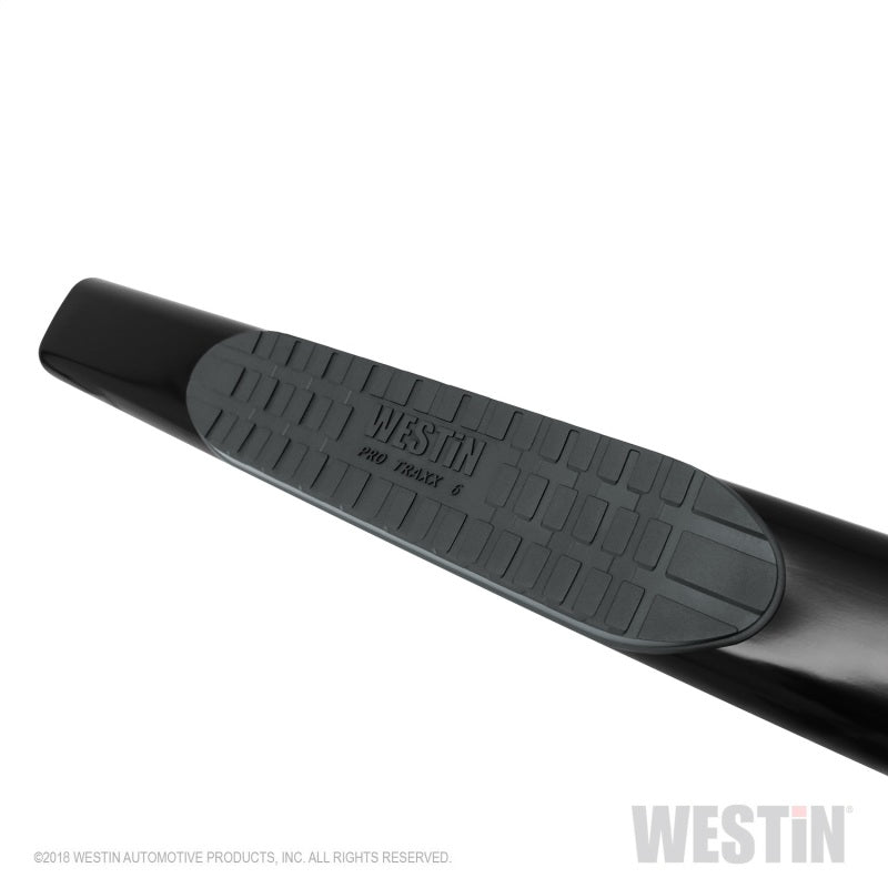 Westin 19-21 Ram 1500 Crew Cab PRO TRAXX 6 Oval Nerf Step Bars - Black Westin 19-21 Ram 1500 Crew Cab PRO TRAXX 6 Oval Nerf Step Bars - Black