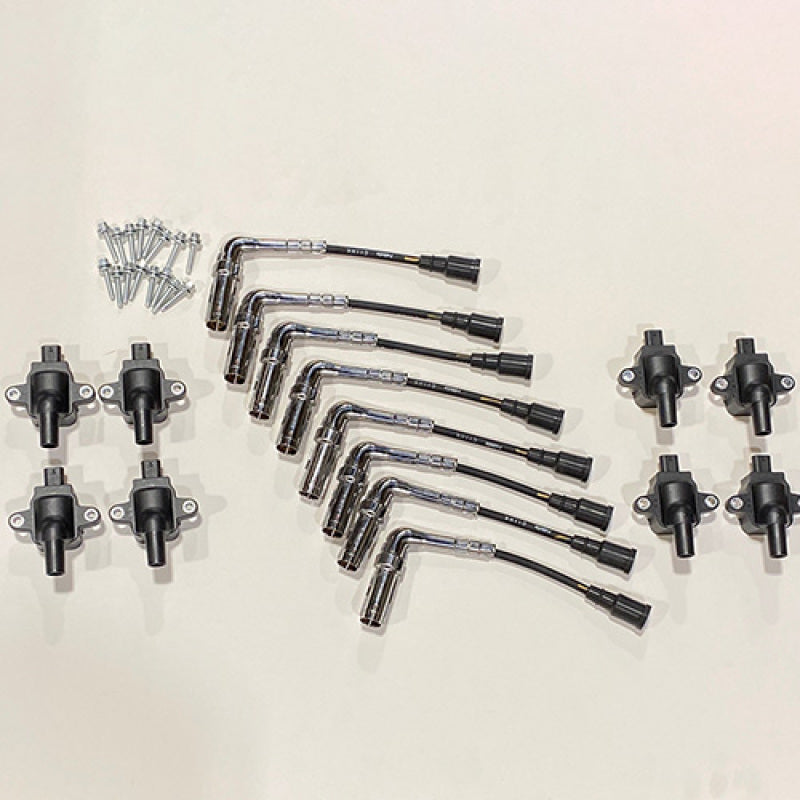 Ford Racing 20-22 Super Duty 7.3L Gas Ignition Coil & Wire - Set of 8 Ford Racing 20-22 Super Duty 7.3L Gas Ignition Coil & Wire - Set of 8