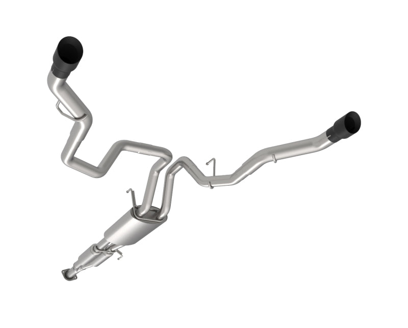 Kooks 15-20 Ford F150 2.7/3.5/5.0L 3in Dual Cat-Back Rear Exit Exhaust w/BlackTips Kooks 15-20 Ford F150 2.7/3.5/5.0L 3in Dual Cat-Back Rear Exit Exhaust w/BlackTips