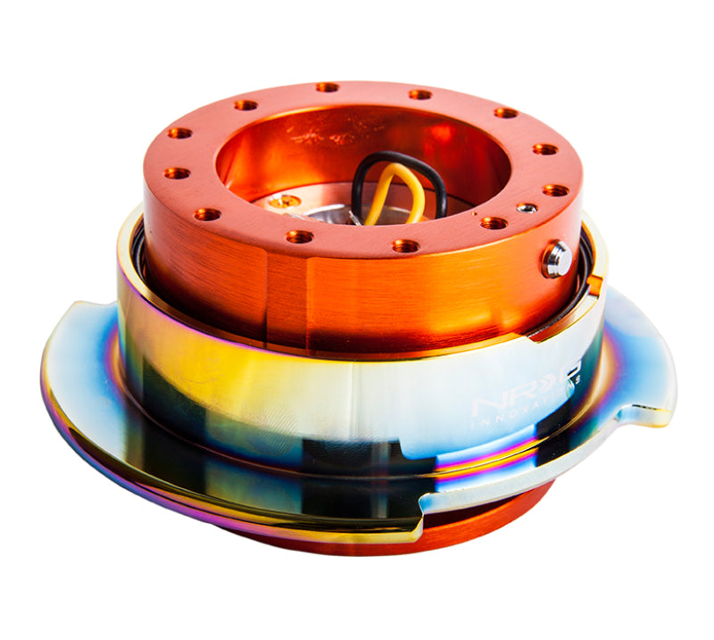 NRG Quick Release Gen 2.5 - Orange Body / Neochrome Ring NRG Quick Release Gen 2.5 - Orange Body / Neochrome Ring
