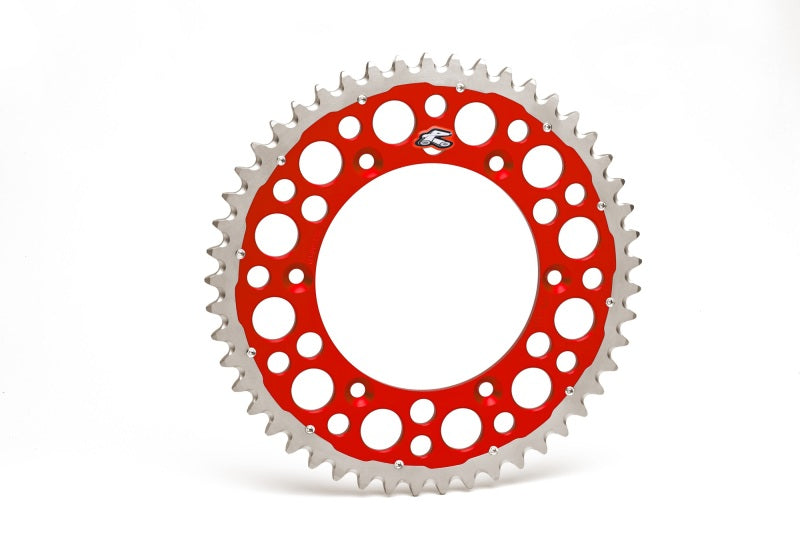 Renthal 92-24 Honda CR125R/250R/500R/ CRF250R/X/450R/RWE/RX Rear Twinring - Red 520-49P Teeth Renthal 92-24 Honda CR125R/250R/500R/ CRF250R/X/450R/RWE/RX Rear Twinring - Red 520-49P Teeth