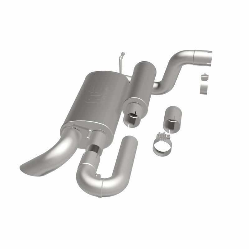 MagnaFlow 18-23 Jeep Wrangler JL 2.0L/3.6L Overland Series Axle-Back Exhaust MagnaFlow 18-23 Jeep Wrangler JL 2.0L/3.6L Overland Series Axle-Back Exhaust