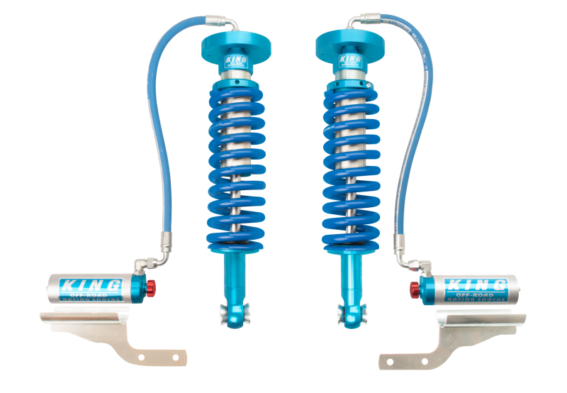 King Shocks 09-13 Ford F150 2WD/4WD Front 2.5 Dia Remote Reservoir Coilover w/Adjuster (Pair) King Shocks 09-13 Ford F150 2WD/4WD Front 2.5 Dia Remote Reservoir Coilover w/Adjuster (Pair)
