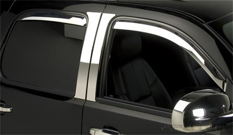Putco 14-14 Chevrolet Silverado HD - Crew Cab (Front Only) Element Chrome Window Visors Putco 14-14 Chevrolet Silverado HD - Crew Cab (Front Only) Element Chrome Window Visors
