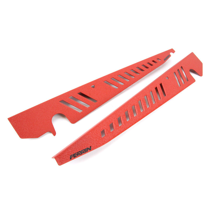PERRIN 15-21 Subaru WRX/STI Fender Shroud Set - Red PERRIN 15-21 Subaru WRX/STI Fender Shroud Set - Red