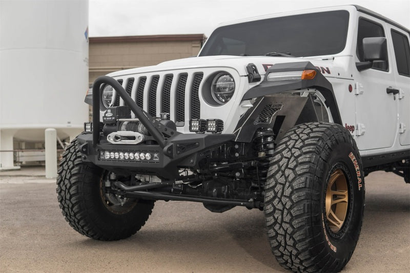 Addictive Desert Designs 2018 Jeep Wrangler JL Raw Aluminum Rock Fighter Front Inner Fender Liner Addictive Desert Designs 2018 Jeep Wrangler JL Raw Aluminum Rock Fighter Front Inner Fender Liner