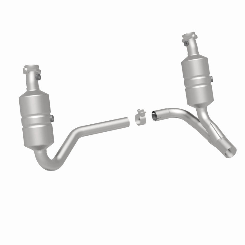 MagnaFlow Conv DF 07-09 Dodge Dakota 3.7L/4.7L /07-09 Mitsubishi Raider 3.7L Y-Pipe Assembly MagnaFlow Conv DF 07-09 Dodge Dakota 3.7L/4.7L /07-09 Mitsubishi Raider 3.7L Y-Pipe Assembly