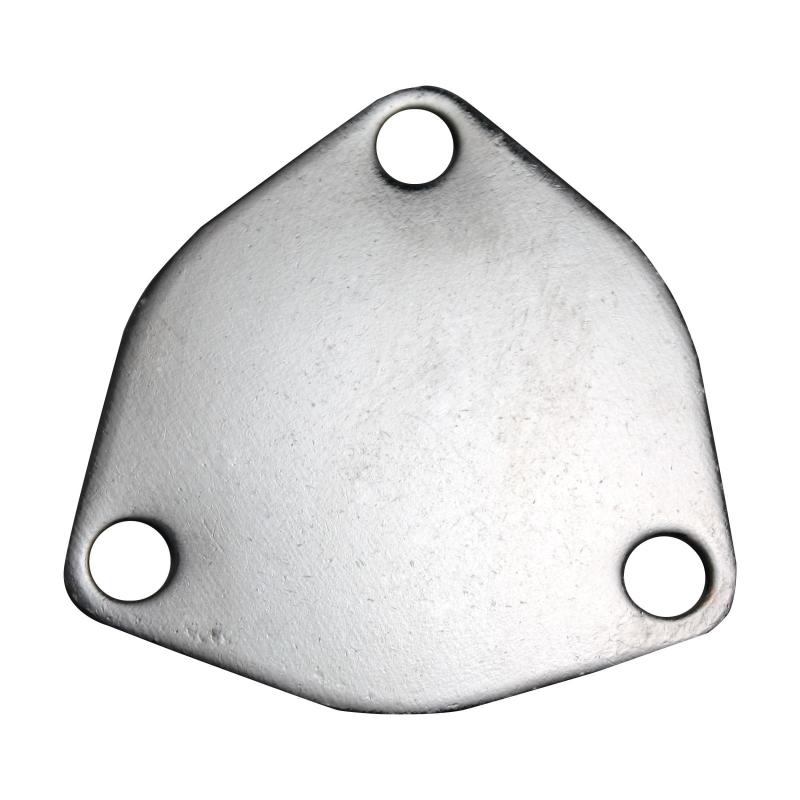 QTP 2.5in Bolt-On QTEC 3 Bolt Cover Plate QTP 2.5in Bolt-On QTEC 3 Bolt Cover Plate