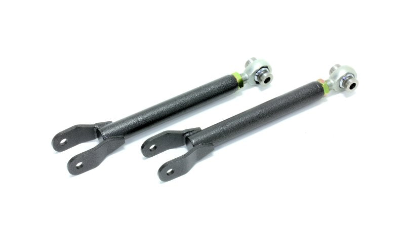 BMR 10-15 5th Gen Camaro Trailing Arms Rear w/ Single Adj. Rod Ends - Black Hammertone BMR 10-15 5th Gen Camaro Trailing Arms Rear w/ Single Adj. Rod Ends - Black Hammertone