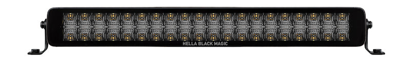 Hella Universal Black Magic 21in Double Light Bar - Driving Beam Hella Universal Black Magic 21in Double Light Bar - Driving Beam